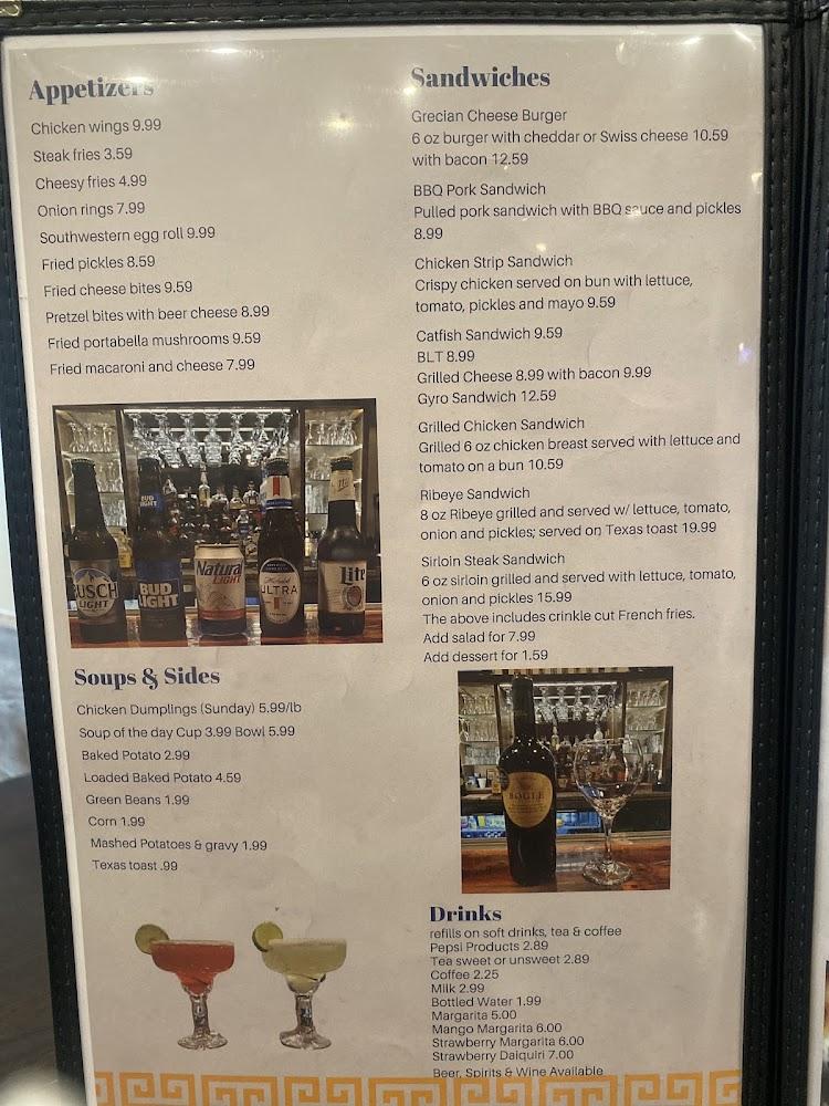 Grecian Steak & Seafood House Menu image 3